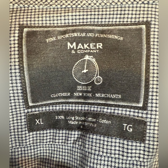 Men's Maker & Company Button-Up Shirt - Picture 2 of 5